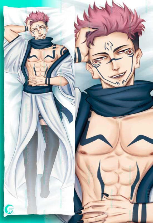 Sukuna v2 Body pillow case JUJUTSU KAISEN Romii